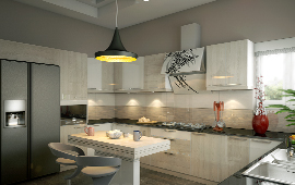modern kitchen interiors in kerala